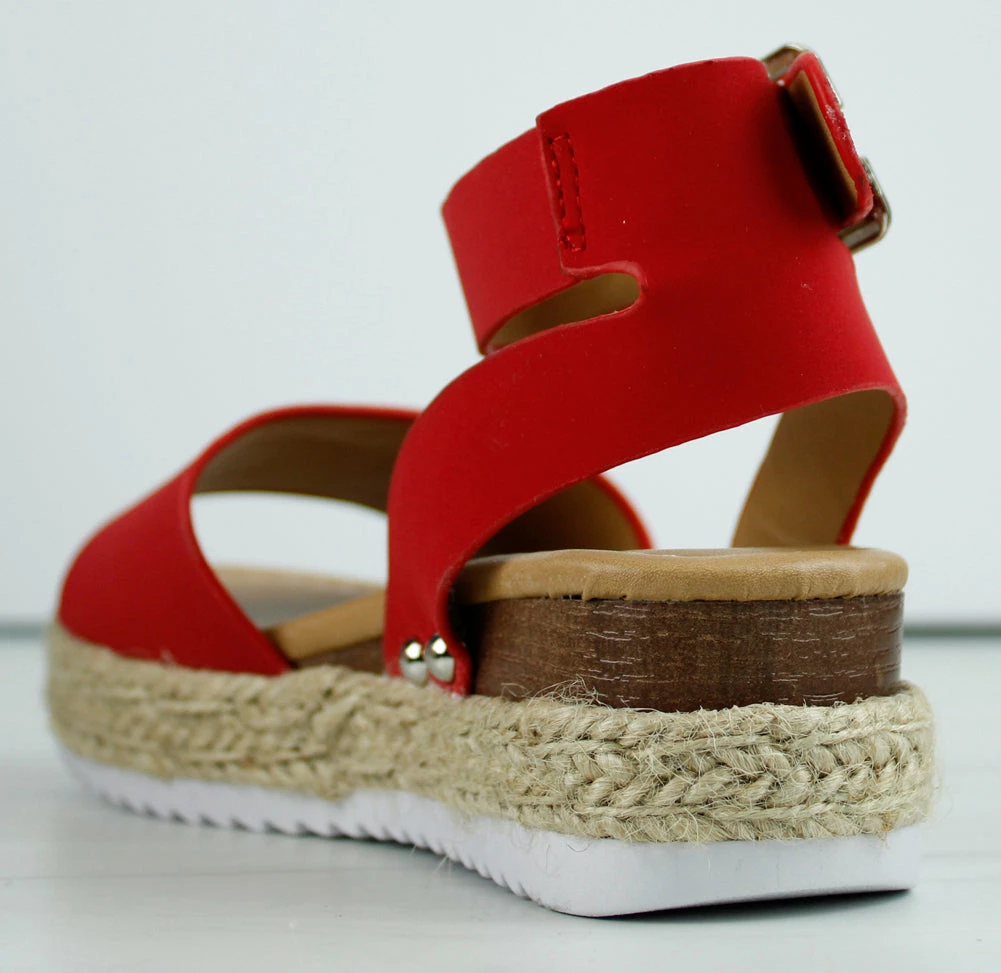 Link Sensational-1K Strappy Little Girl's Platform Espadrille Sandals 3 Link Sensational-1K Strappy Little Girl's Platform Espadrille Sandals