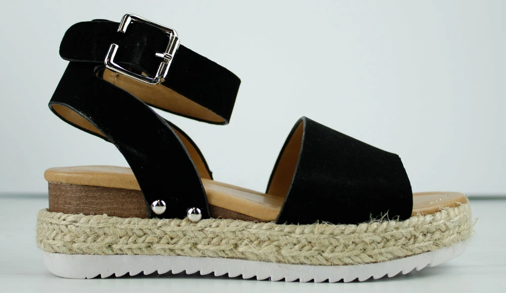 Link Sensational-1K Strappy Little Girl's Platform Espadrille Sandals 5 Link Sensational-1K Strappy Little Girl's Platform Espadrille Sandals