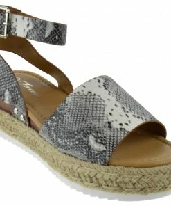 Forever Sensational 1 Womens Strappy Espadrille Wedges