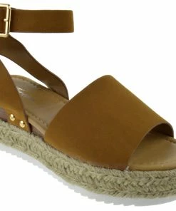 Forever Sensational 1 Womens Strappy Espadrille Wedges