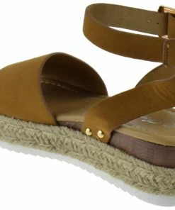 Forever Sensational 1 Womens Strappy Espadrille Wedges