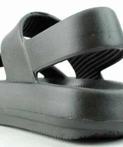 YOKI Sia Women's Double Band Platform Rubber Sandals