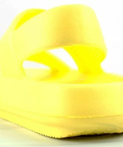 YOKI Sia Women's Double Band Platform Rubber Sandals