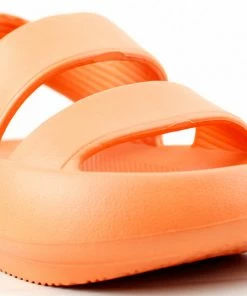 YOKI Sia Women's Double Band Platform Rubber Sandals