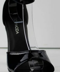 Top Moda Sonnet 5 Womens Stiletto Heel Open Toe Sandals Women's