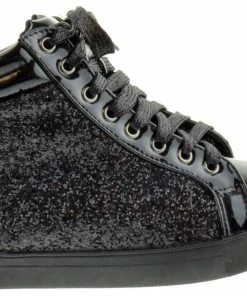 Forever Sparkle 25 Womens High Top Sequin Lace Up Sneakers LIQUIDATIONS!