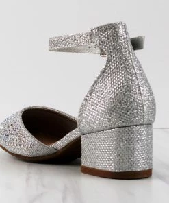 Top Moda Tate-6k Little Girls Low Block Heeled Round Toe Sandals Girl's