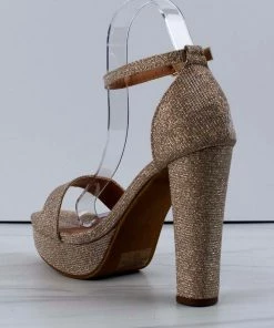 Top Moda Thomas-52 Womens Open Toe Platform Block Heel Sandals Women's