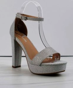 Top Moda Thomas-52 Womens Open Toe Platform Block Heel Sandals Women's