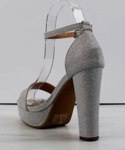 Top Moda Thomas-52 Womens Open Toe Platform Block Heel Sandals Women's