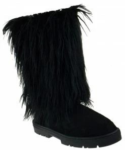 Nature Breeze Tibet 01 Women's Knee High Fur Boots