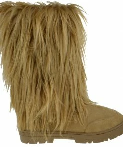 Nature Breeze Tibet 01 Women's Knee High Fur Boots