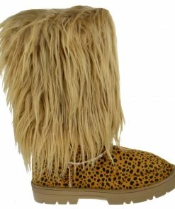 Nature Breeze Tibet 01 Women's Knee High Fur Boots