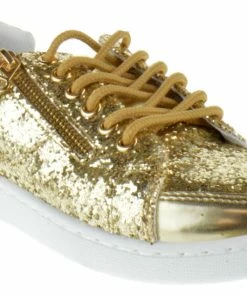 Forever Ultra 49 Women's Glitter Lace Up Sneaker