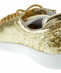 Forever Ultra 49 Women's Glitter Lace Up Sneaker
