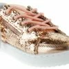 SBW Shoes Ultra 49K Little Girls Glitter Lace Up Zipper Sneaker