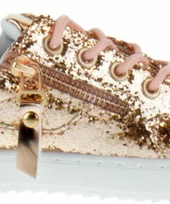 Forever Ultra 49 Women's Glitter Lace Up Sneaker