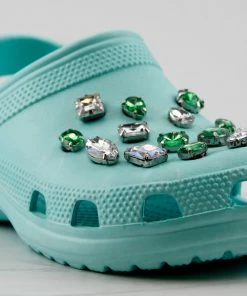 Cape Robin Vigilante 6 Womens Gem Embellished Sling Back Clogs