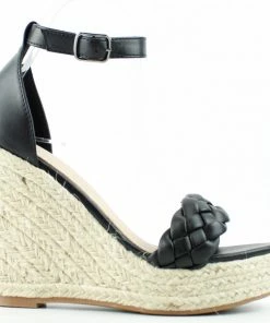 Forever Winn 93 Womens Wedge Espadrille Ankle Strap Sandals