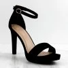 Top Moda Yanira-2 Womens Open Toe Single Band Stiletto Sandals Women's