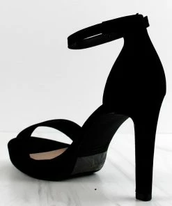 Top Moda Yanira-2 Womens Open Toe Single Band Stiletto Sandals Women's