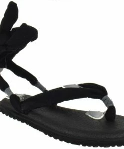Forever Yoga 1 Womens Wrap Around Sling Flat Sandals Women's