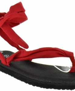 Forever Yoga 1 Womens Wrap Around Sling Flat Sandals Women's