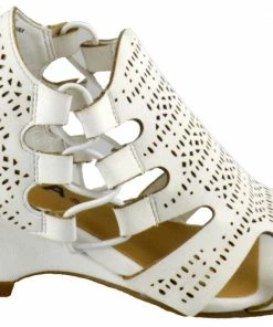 Soda ZUKA-11S Little Girls Cut Out Peep Toe Sandals 16 Soda ZUKA-11S Little Girls Cut Out Peep Toe Sandals