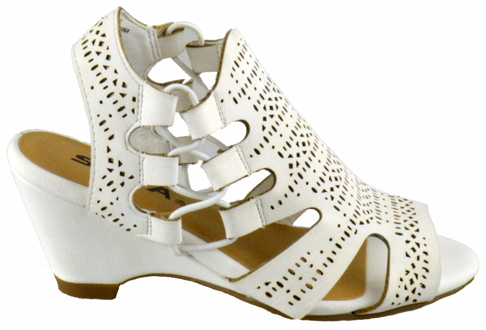 Soda ZUKA-11S Little Girls Cut Out Peep Toe Sandals 5 Soda ZUKA-11S Little Girls Cut Out Peep Toe Sandals