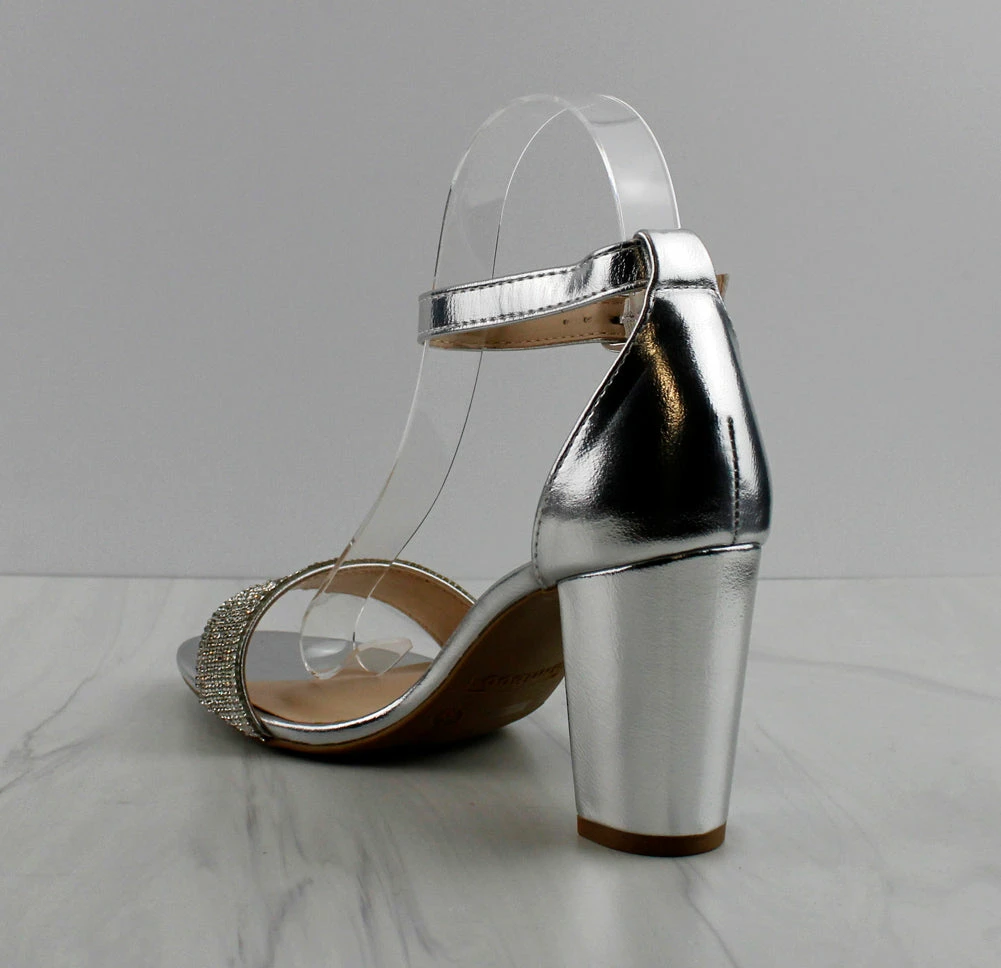 SHOE BARGAIN WAREHOUSE (WWW.SBWSHOES.COM) Striking 58 Women's Rhinestone Embellished Low Heels 6 SHOE BARGAIN WAREHOUSE (WWW.SBWSHOES.COM) Striking 58 Women's Rhinestone Embellished Low Heels