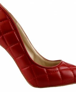 Anne Michelle Condition 23 Women's Cross Stitch Closed Toe Pump LIQUIDATIONS!