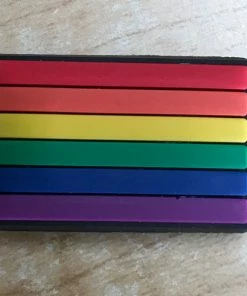 Pride Flag Rubber Shoe Charms