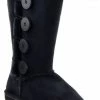 SBW Shoes Aling 33 Womens 4 Button Shearling Boots