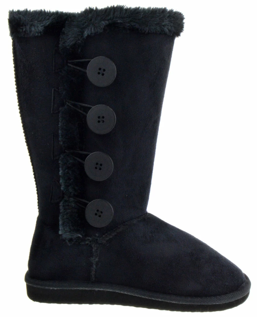 SBW Shoes Aling 33 Womens 4 Button Shearling Boots 2 SBW Shoes Aling 33 Womens 4 Button Shearling Boots