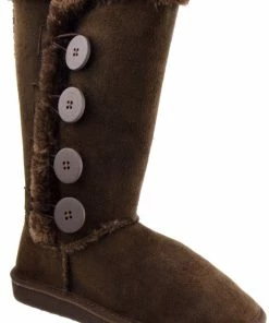 SBW Shoes Aling 33 Womens 4 Button Shearling Boots 10 SBW Shoes Aling 33 Womens 4 Button Shearling Boots