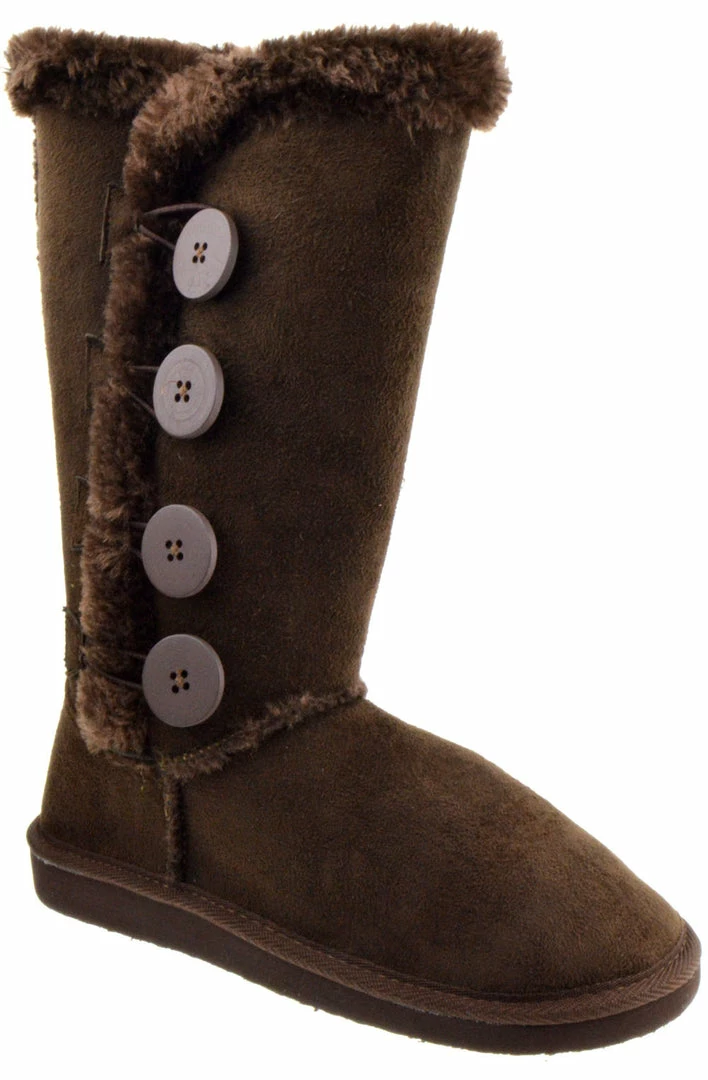 SBW Shoes Aling 33 Womens 4 Button Shearling Boots 5 SBW Shoes Aling 33 Womens 4 Button Shearling Boots