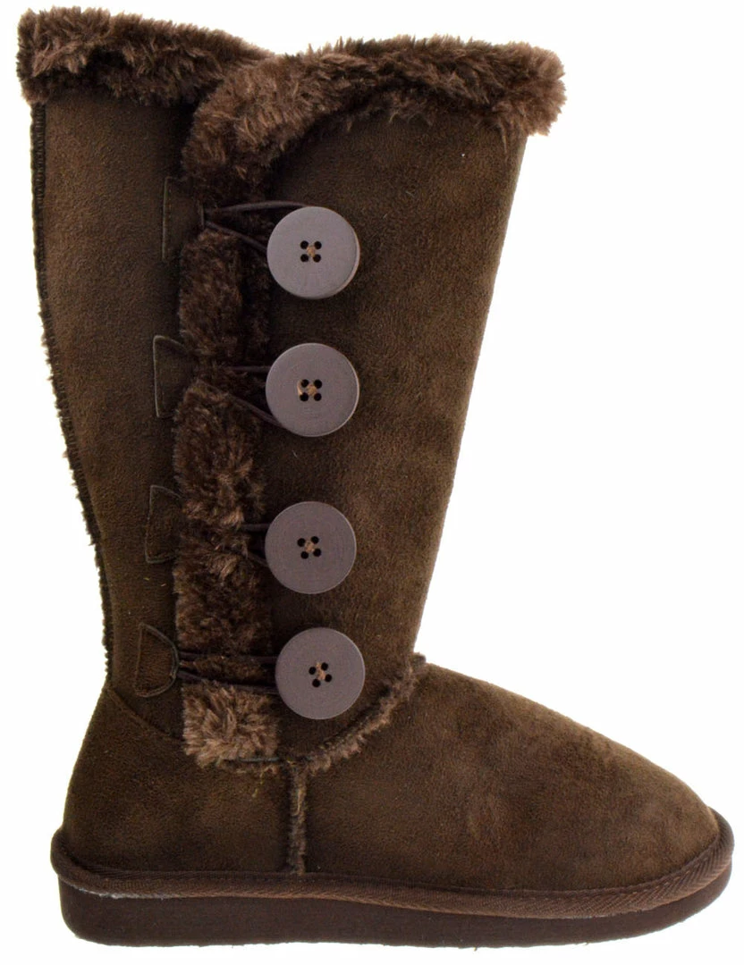 SBW Shoes Aling 33 Womens 4 Button Shearling Boots 6 SBW Shoes Aling 33 Womens 4 Button Shearling Boots