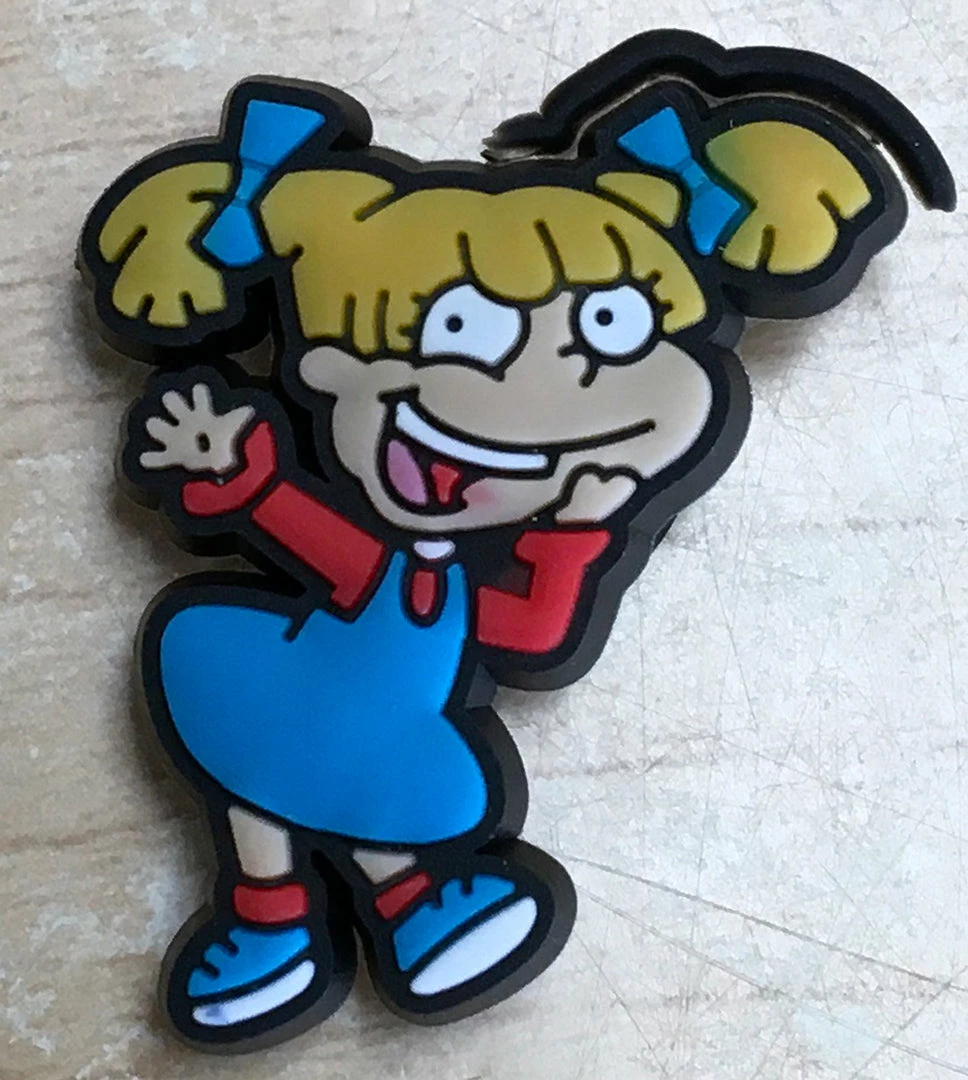 Angelica Pickles Rugrats Rubber Shoe Charms 1 Angelica Pickles Rugrats Rubber Shoe Charms