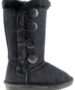 Link Anissa 3K Girl's 4 Button Shearling Boot