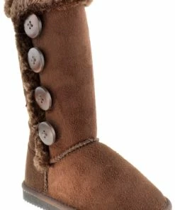 Link Anissa 3K Girl's 4 Button Shearling Boot