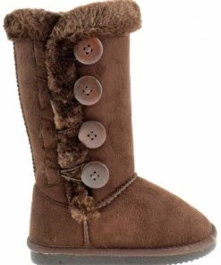 Link Anissa 3K Girl's 4 Button Shearling Boot