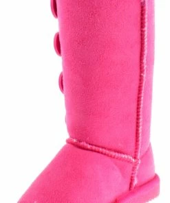 Link Anissa 3K Girl's 4 Button Shearling Boot