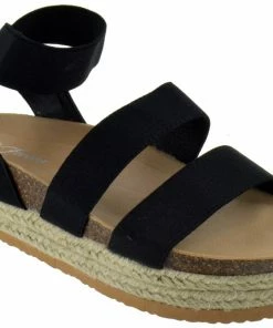 Forever Atarah 04 Women Espadrille Elastic Sandals