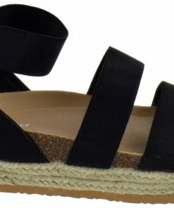 Forever Atarah 04 Women Espadrille Elastic Sandals