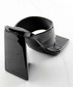 Lemonade Augustine Womens Square Toe Chunky Triangle Heeled Pumps