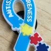 Alibaba Autism Awareness Ribbon Rubber Shoe Charms