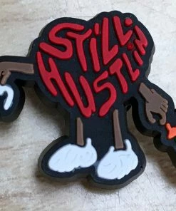 Still Hustlin' Rubber Shoe Charms