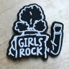 Girl's Rock Rubber Shoe Charms