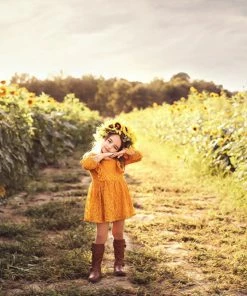 Link Mango 95K Little Girls Quilted Knee High Riding Zipper Boots Girl's