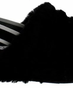 Top Moda Women's Ben 1 Womens Ultra Soft Furry Sling Back Slides